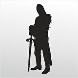 Folyo Sticker Savaşçı