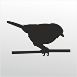 Folyo Sticker Serçe