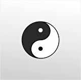 Folyo Sticker Siyah Beyaz