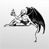 Folyo Sticker Şeytan