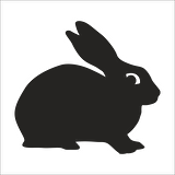 TAVŞAN FOLYO STİCKER