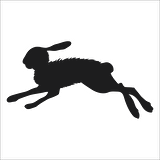 YABANİ TAVŞAN FOLYO STİCKER