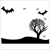 YARASALAR VE AĞAÇ FOLYO STİCKER