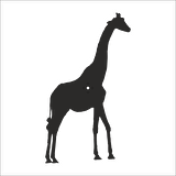 ZÜRAFA FOLYO STİCKER