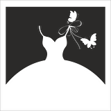 GELİNLİK  FOLYO STİCKER