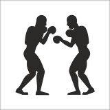 KİCKBOKSCU FOLYO STİCKER