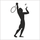 TENİSCİ FOLYO STİCKER