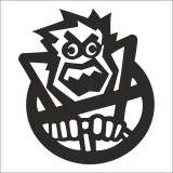 TRAFİK CANAVARI FOLYO STİCKER