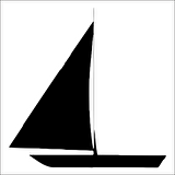 YELKENLİ TEKNE FOLYO STİCKER