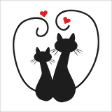 KALPİ KEDİ  FOLYO STİCKER