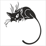 KEDİ  FOLYO STİCKER