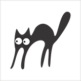 KEDİ  FOLYO STİCKER