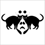 KEDİLİ HAYALET FOLYO STİCKER