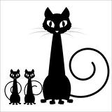 KEDİLER FOLYO STİCKER