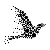 KUŞ DESENİ  FOLYO STİCKER