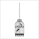 KUŞ KAFESİ   FOLYO STİCKER