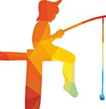 BALIK TUTAN KIZ FOLYO STİCKER