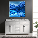 Mavi Yansıması Kanvas Tablo