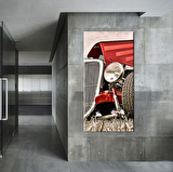 Klasik Araba Kanvas Tablo