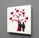 KALPLİ AĞACIN YANINDA SEVGİLİLER