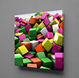 RENKLİ KARE TAŞLAR