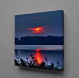 GÜN BATIMI DENİZ MANZARASI