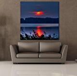 GÜN BATIMI DENİZ MANZARASI