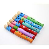 Ahşap Renkli Flüt Küçük 92-304