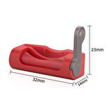 srfn ticaret Dyson Şarjlı Süpürgeleri V8 ile Uyumlu Tetik Kilidi - 2 Adet