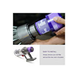 srfn ticaret Dyson V14 Uyumlu Arka Hepa Filtre 2 Adet