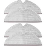 Srfn Ticaret Roborock S50-S55-S5 Max Uyumlu 4'lü Mop Fiber Bezi (4 Adet)