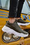 CH089 CBT Low Top Lace Up Erkek Ayakkabı HAKI