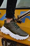 CH089 CBT Low Top Lace Up Erkek Ayakkabı HAKI