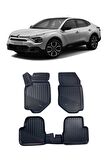 Citroen C4x Benzinli 2022 ve Sonrası Araca Özel Kauçuk 4D Havuzlu Paspas Takımı