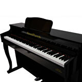Shallreich SRP-175 Dijital Piyano – 256 Polifoni, French Dream Ses Teknolojisi, Bluetooth, Tabure Hediyeli