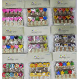 10 lu Şekilli Ahşap Mandallar 3.5cm (10 lu Set-10 Paket)