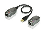 USB 2.0 Cat 5/5e/6 Mesafe Uzatma Cihazı, 60 metre (USB 2.0 Extender, 60 m)