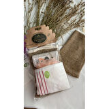 Doğal 4 Lü Banyo Hamam Seti