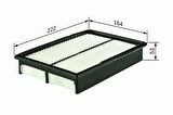 Sardes SA2436 Hava Filtresi Camry II Carina Celica 85-89 1780174010