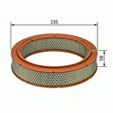 Sardes SA405 Hava Filtresi M130 7579590