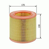 Sardes SA422 Hava Filtresi Megane I 2.0 Laguna I 2.0 109Hp Renault 19 1.9D Scenic I Scenic II 2.1 7701033713