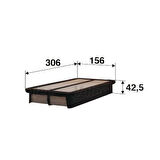Sardes SA510 Hava Filtresi Corona 2.0 1992 1997 (ST191) 1780174020