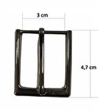 Kemer Tokası 3 cm 429K (Leathercraft, Deri Hobi)