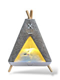 Geox Tent Shape Kedili Masa Lambası, Gece Lambası