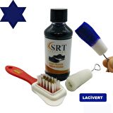 SRTfootcare Süet Nubuk Ayakkabı Bakım Boyası 110 Gr ve 4 Yönlü Temizleme Fırçası