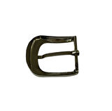Kemer Tokası 3,5 cm Bej Nikel Hafif Ürün (Leathercraft, Deri Hobi)