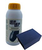 Leflef Son Kat Parlatıcı (Deri Sütü) 500 ml ve Siyah Sünger 1 Adet