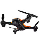 4 kanatlı optik akış Katlanabilir Çantalı Drone Seti Kameralı