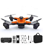 4 kanatlı optik akış Katlanabilir Çantalı Drone Seti Kameralı