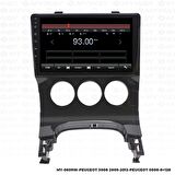 Araç Multimedya Peugeot 3008 Android 12 Carplay 4Gb Ram + 64Gb Hdd Navigasyon Ekran MYW